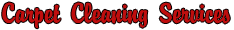 Carpet Cleaning Services